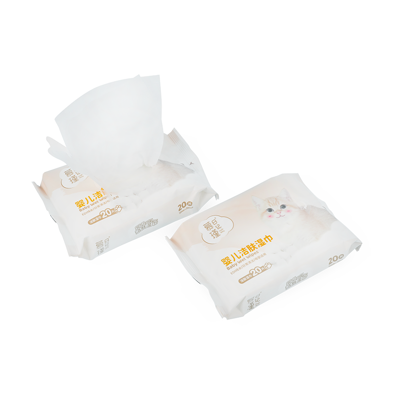 20 Wipes On-The-Go Mini Hypoallergenic Cleaning Wipes Bayi